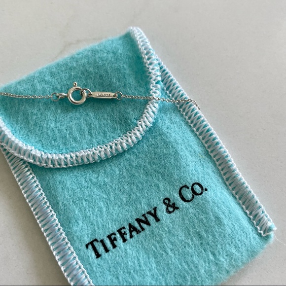 Tiffany & Co. 1837 Interlocking Circles Silver Pendant Necklace - Picture 3 of 7